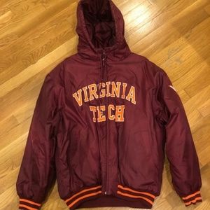 Virginia Tech Russell Athletic Puffer Jacket
